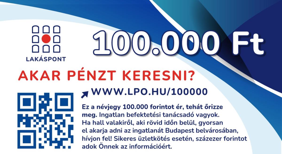 100 000Ft tippadói kupon 