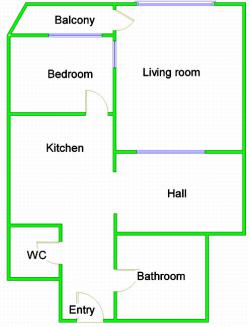 flat For rent 1136 Budapest Hollán Ernő utca Property image: 9