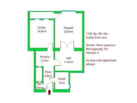 Kiadó lakás 1136 Budapest Hollán Ernő utca Ingatlan kép: 2