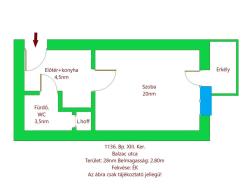 flat For rent 1136 Budapest Balzac utca Property image: 3