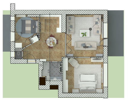 Kiadó lakás 1056 Budapest Nyáry Pál utca Ingatlan kép: 3