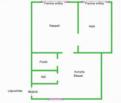 flat For rent 1054 Budapest Vadász utca Property image: 2