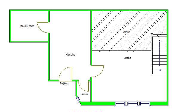 flat For rent 1052 Budapest Váci utca 33sqm 200 000 HUF/month Property image: 1