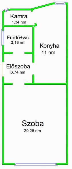 flat For sale 1032 Budapest Zápor utca 39sqm 38,9M HUF Property image: 19