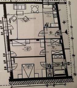 flat For rent 1094 Budapest Bokréta utca 85sqm 385 000 HUF/month ing_kep: 2