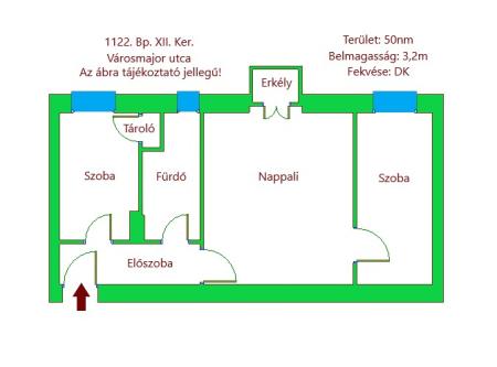 Kiadó lakás 1122 Budapest Városmajor utca Ingatlan kép: 2