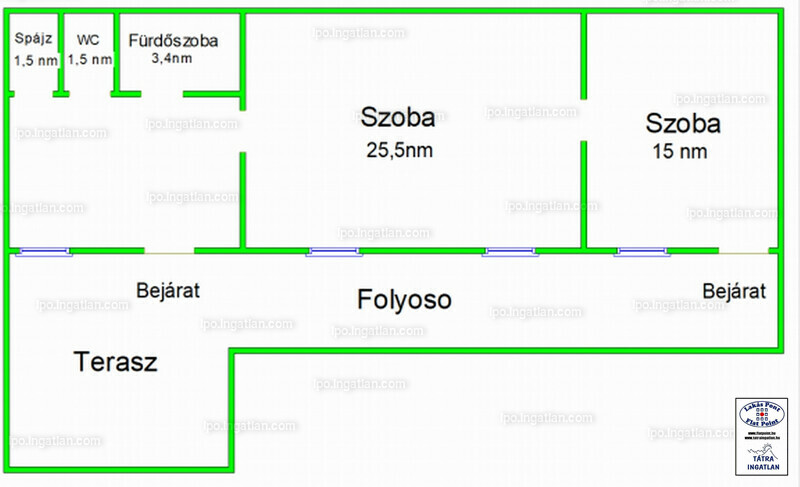 Eladó ház 2028 Pilismarót Rákóczi Ferenc utca 64m2 16M Ft ing_kep: 1