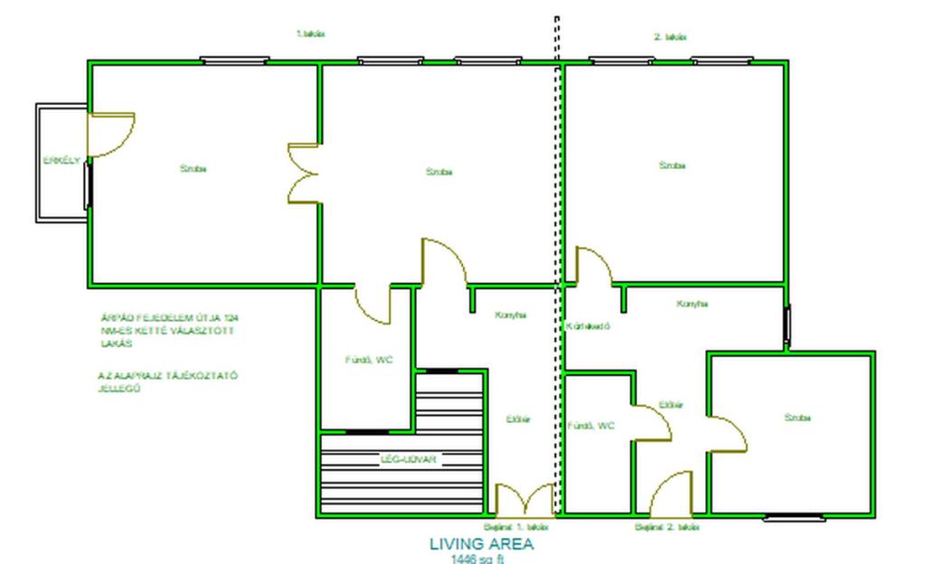 Eladó lakás 1023 Budapest Árpád fejedelem útja 124m2 123,9M Ft Ingatlan kép: 1