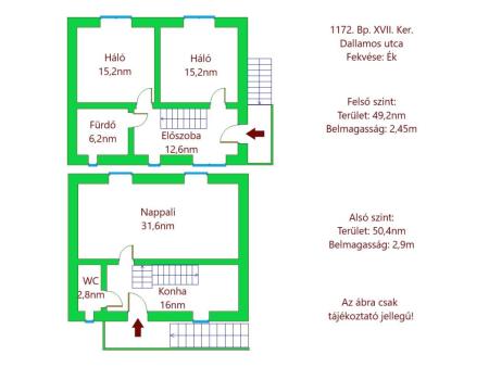 Eladó ház 1172 Budapest Dallamos utca Ingatlan kép: 2
