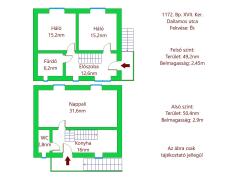 Eladó ház 1172 Budapest Dallamos utca 120m2 98,9M Ft Ingatlan kép: 2