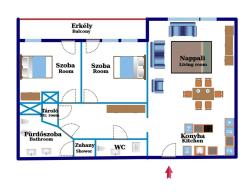 Kiadó lakás 1011 Budapest Attila út 86m2 1 300 €/hó Ingatlan kép: 1