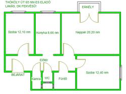 Eladó lakás 1146 Budapest Thököly út 65m2 58,9M Ft Ingatlan kép: 3
