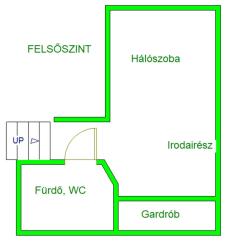 Kiadó lakás 1056 Budapest Duna utca 54m2 1 000 €/hó Ingatlan kép: 3