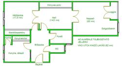 Kiadó lakás 1056 Budapest Váci utca 82m2 1 300 €/hó Ingatlan kép: 2