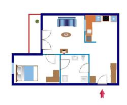 flat For rent 1135 Budapest Mohács utca 41sqm 220 000 HUF/month Property image: 15