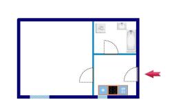 flat For rent 1053 Budapest Bástya utca 30sqm 190 000 HUF/month Property image: 7