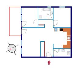 flat For rent 1125 Budapest Zsolna utca 82sqm 1 350 €/month Property image: 13