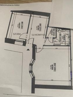 Kiadó lakás 1053 Budapest Kecskeméti utca 66m2 1 100 €/hó Ingatlan kép: 14