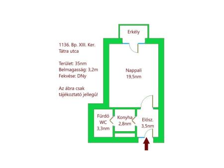 flat For rent 1136 Budapest Tátra utca Property image: 2 flat For rent 1136 Budapest Tátra utca Property image: 2