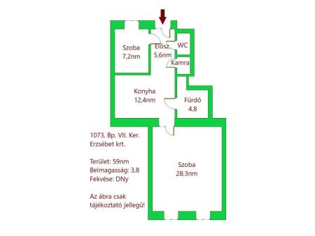 flat For sale 1073 Budapest Erzsébet körút Property image: 2 flat For sale 1073 Budapest Erzsébet körút Property image: 2