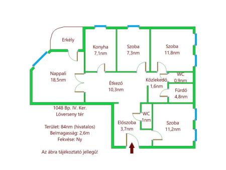 flat For sale 1048 Budapest Lóverseny tér Property image: 21