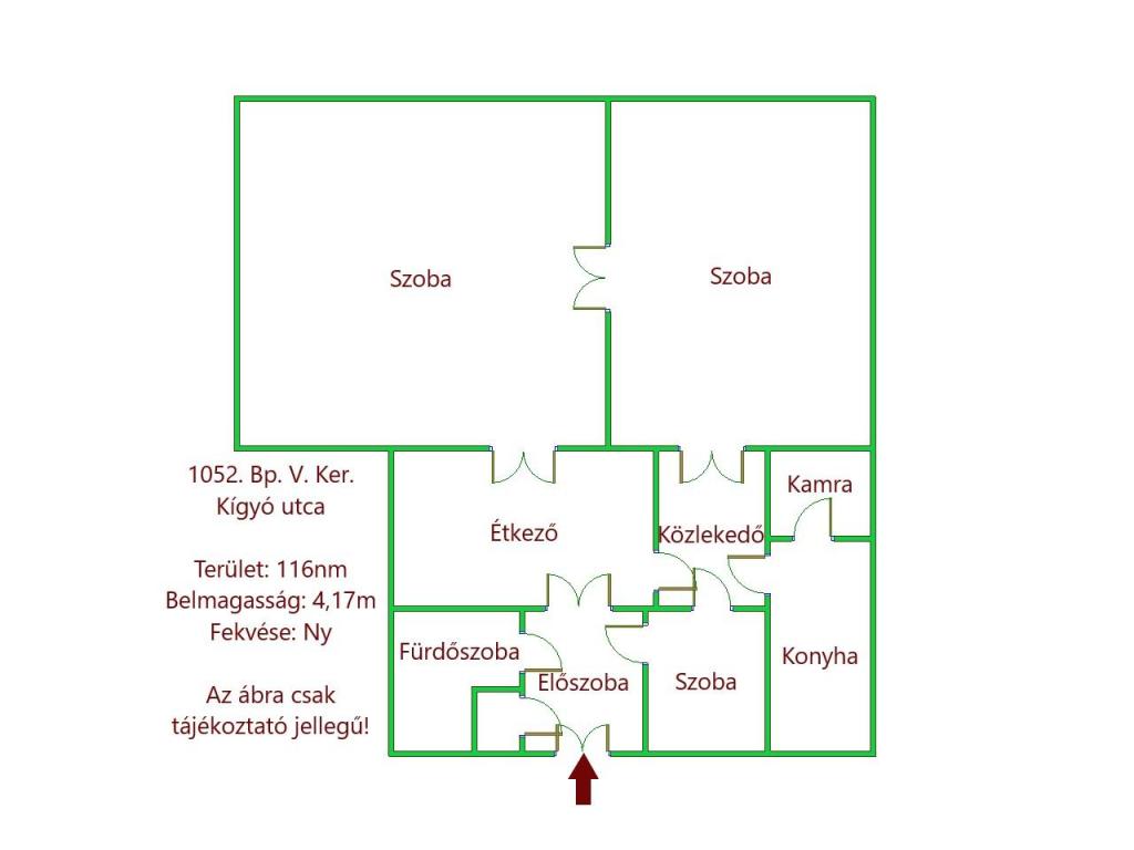 flat For sale 1052 Budapest Kígyó utca Property image: 1
