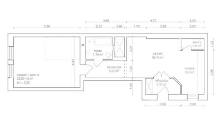 Eladó lakás 1132 Budapest Visegrádi Ingatlan kép: 15