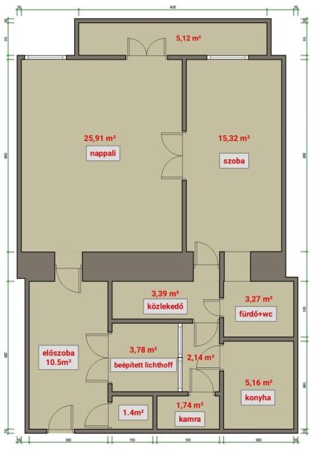 Eladó lakás 1073 Budapest Erzsébet körút Ingatlan kép: 7