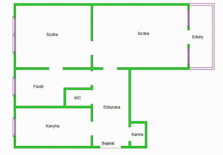 Eladó lakás 1142 Budapest Nagy Lajos király útja Ingatlan kép: 2