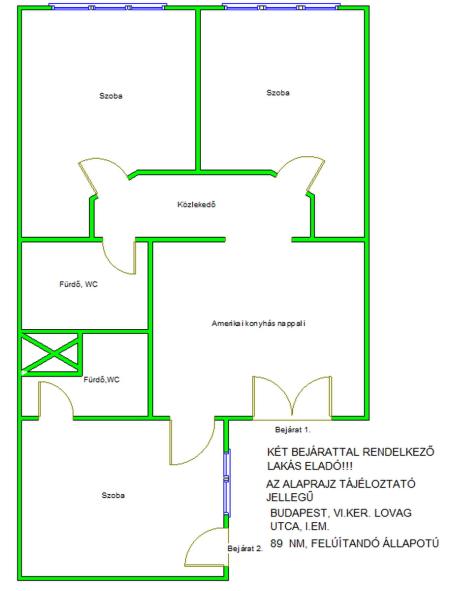 flat For sale 1066 Budapest Lovag utca Property image: 2